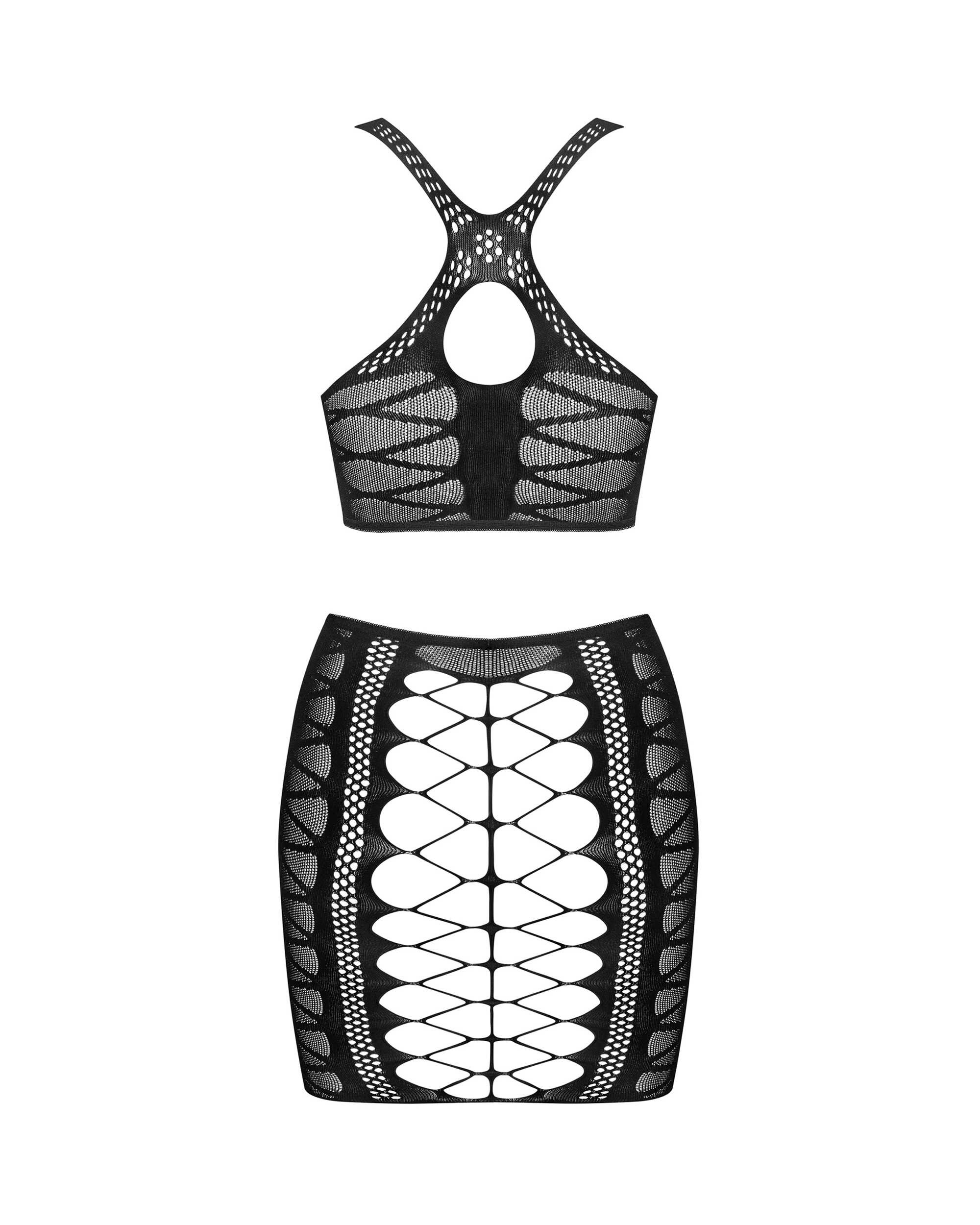 K102 Top et Jupe - Noir - Afbeelding 7