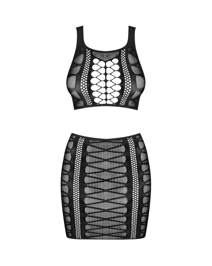 K102 Top et Jupe - Noir - Afbeelding 8