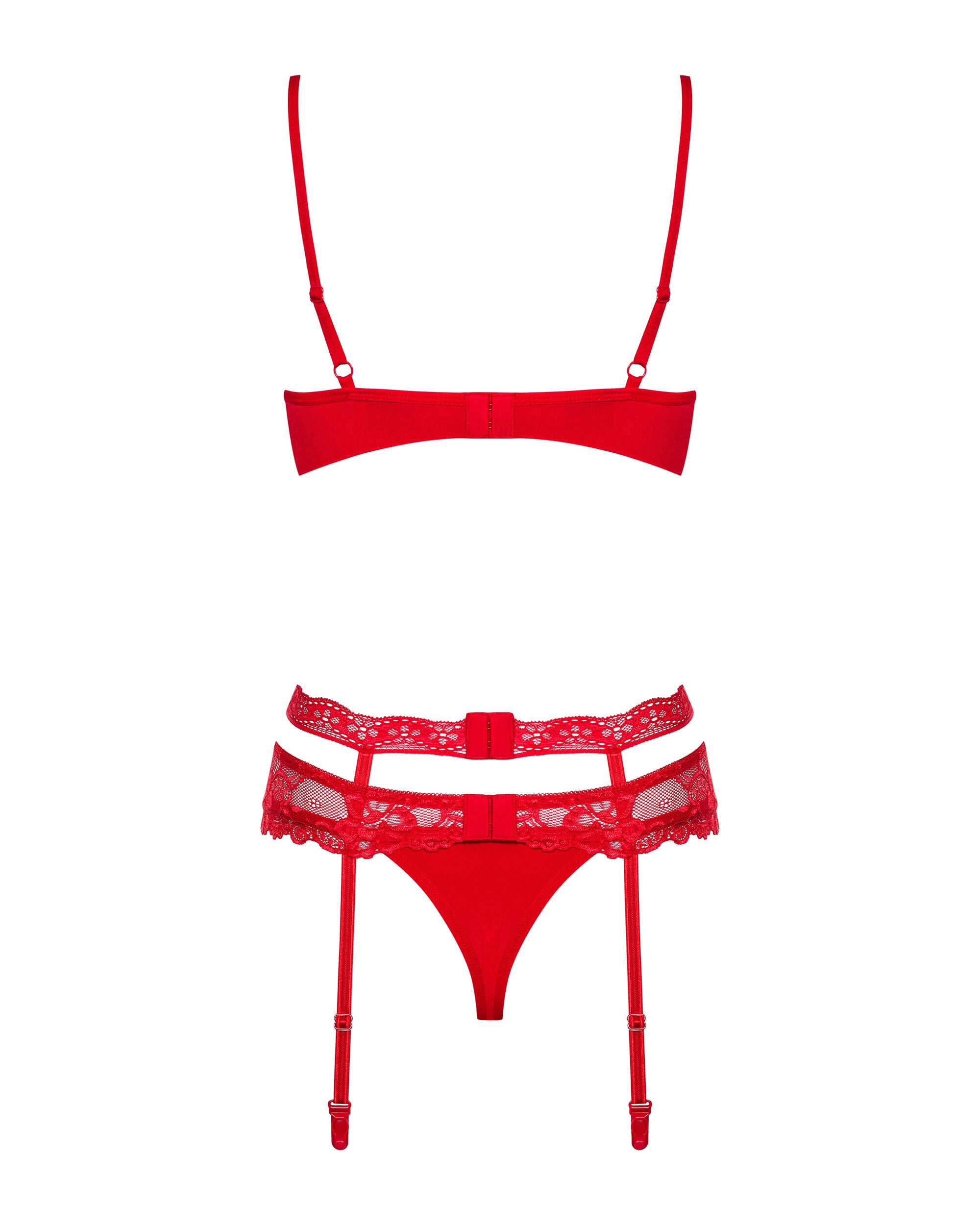 Heartina Ensemble 3 pcs - Rouge - Afbeelding 6