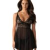 Idillia | Imperia Babydoll - Noir