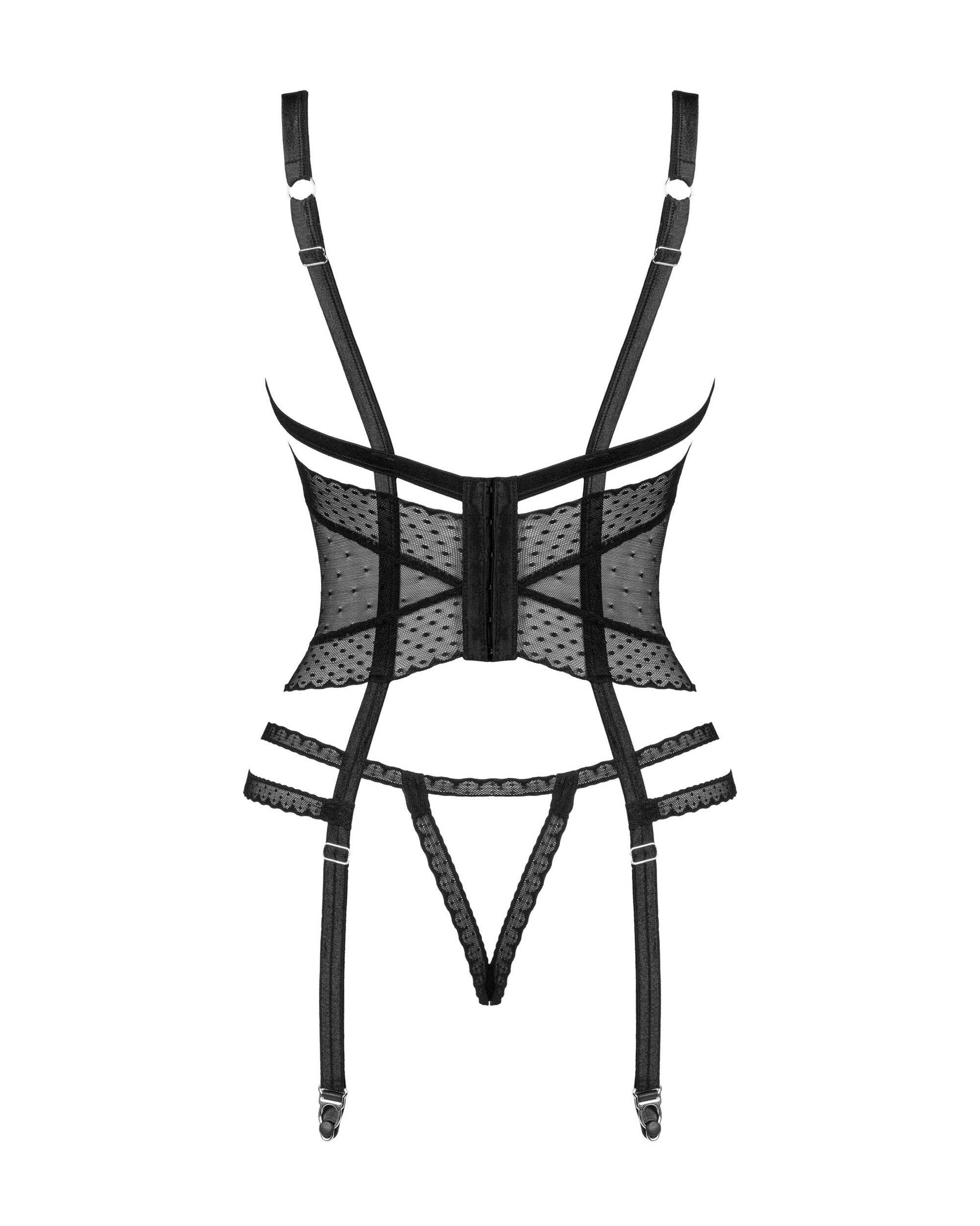 Lanelia Corset noir - Afbeelding 4