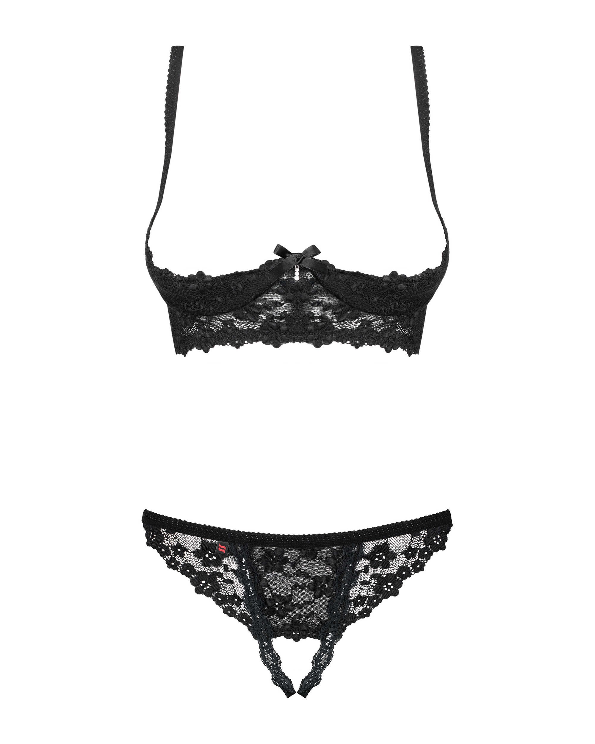 Letica Ensemble ouvert 2 pcs - Noir - Afbeelding 5
