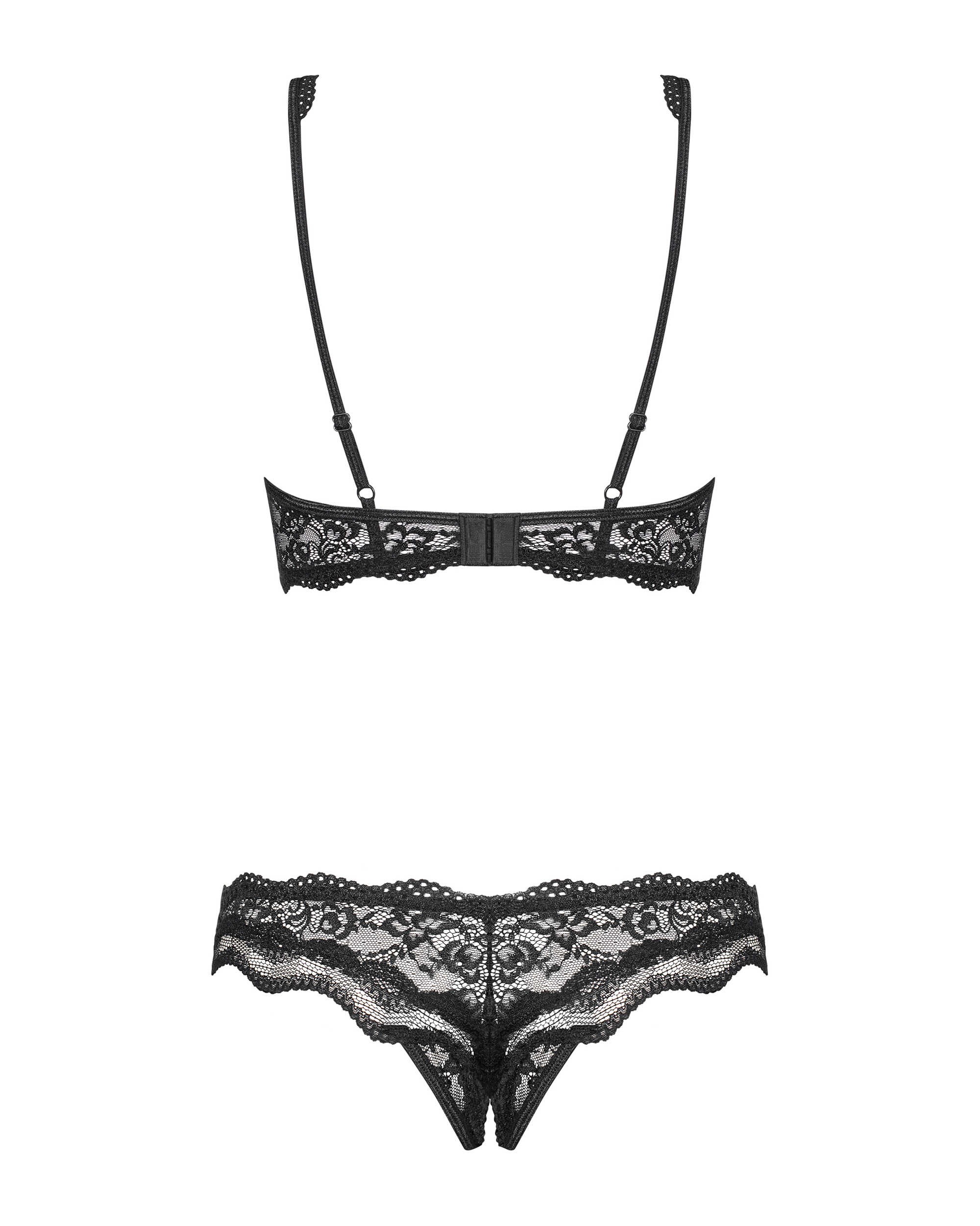 Luvae Ensemble ouvert 2 pcs - Noir - Afbeelding 5