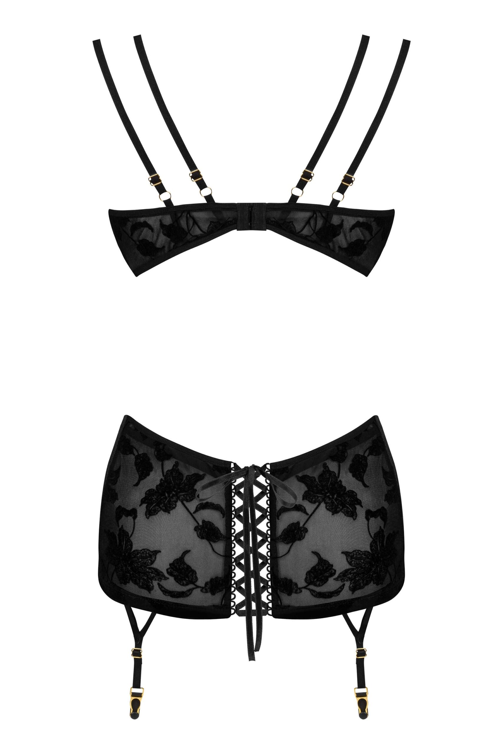 Xiomara robe sexy - Noire - Afbeelding 8
