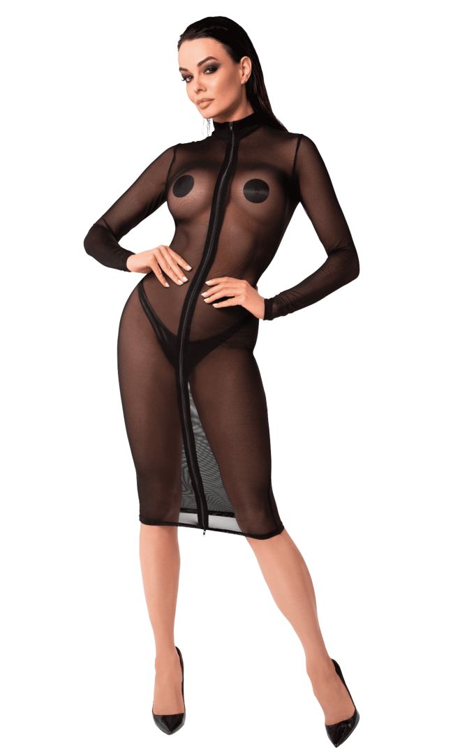 F347 Midi Robe Ecstasy - Afbeelding 4