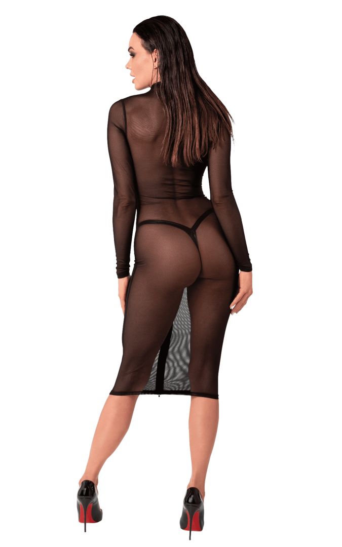F347 Midi Robe Ecstasy - Afbeelding 5