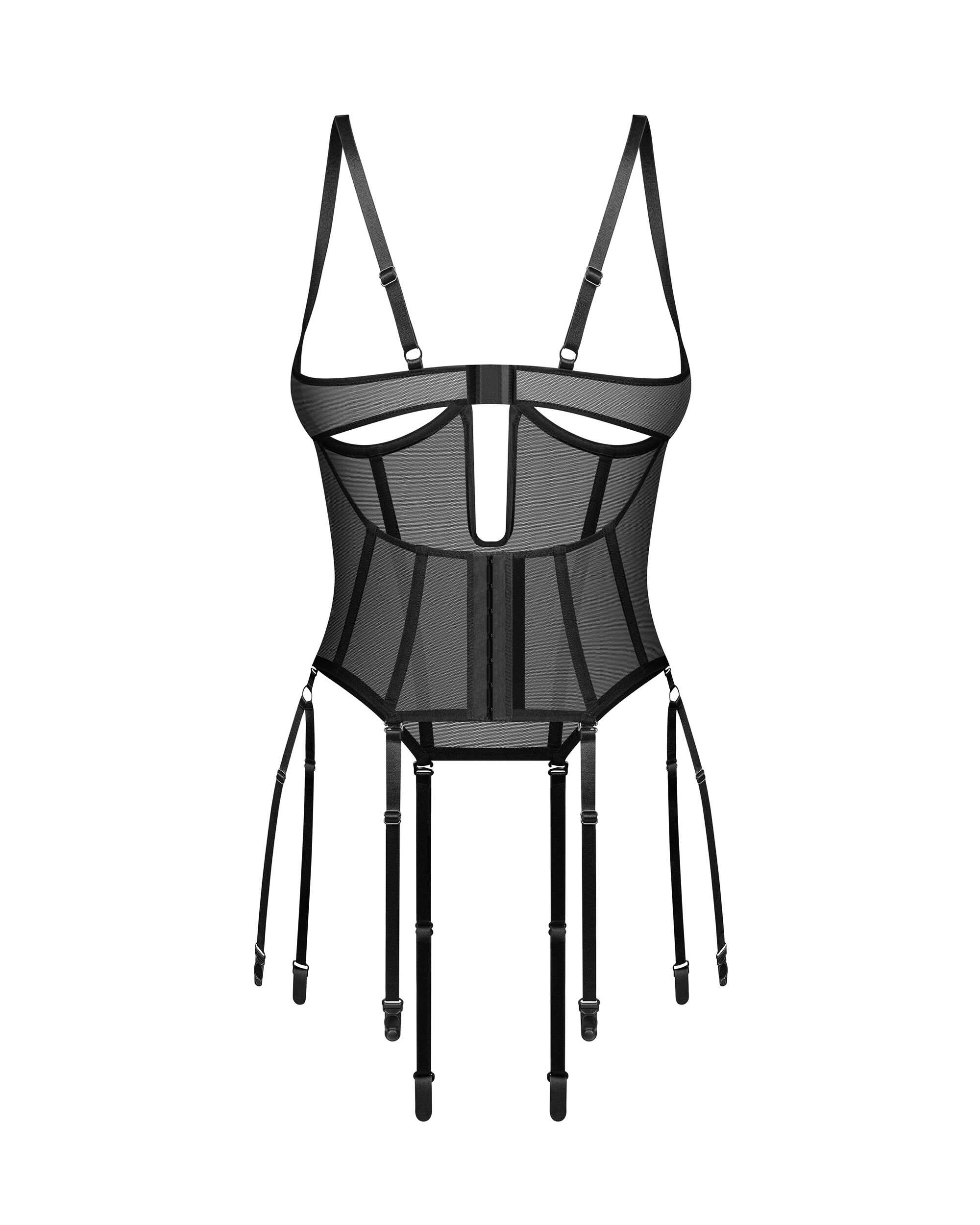 Euphori corset - Noir - Afbeelding 8