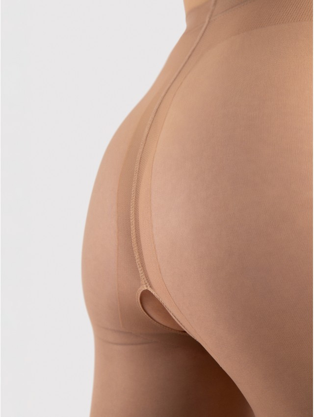 Ouvert Collants 20 DEN - Nude - Afbeelding 2